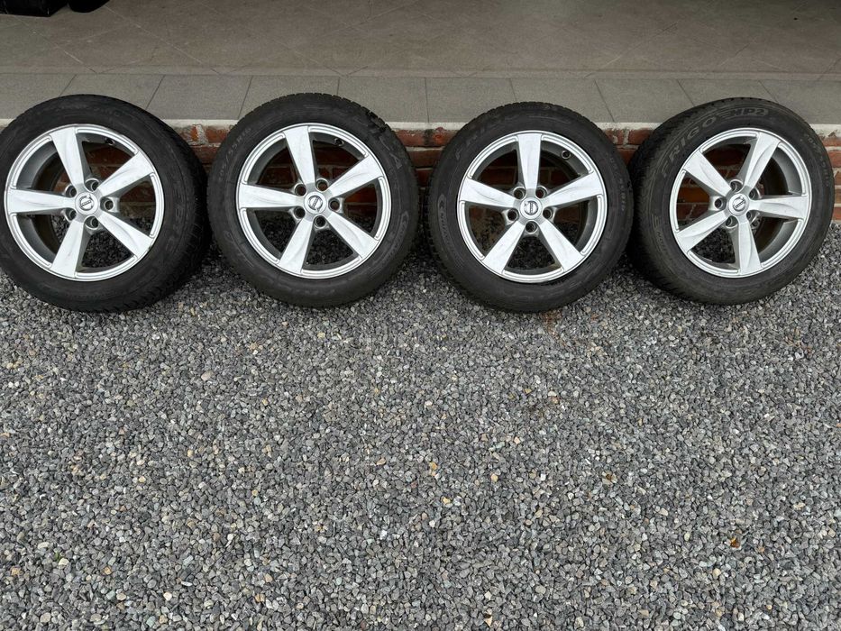 Koła VOLVO FELGI ALUMINIOWE 16 7.0 5X108 ET50 opony zima 205/55R16