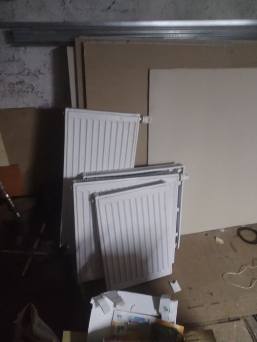 Grzejniki po demontażu