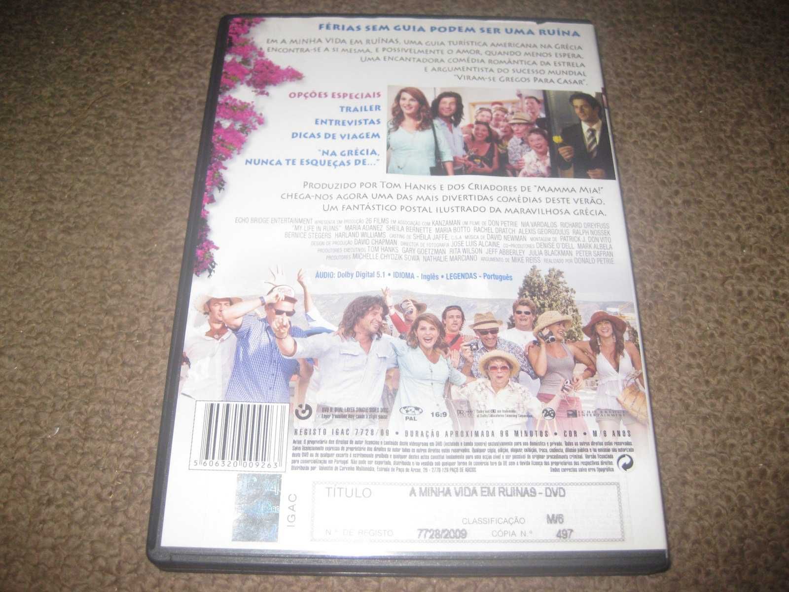 DVD "A Minha Vida em Ruínas" com Nia Vardalos