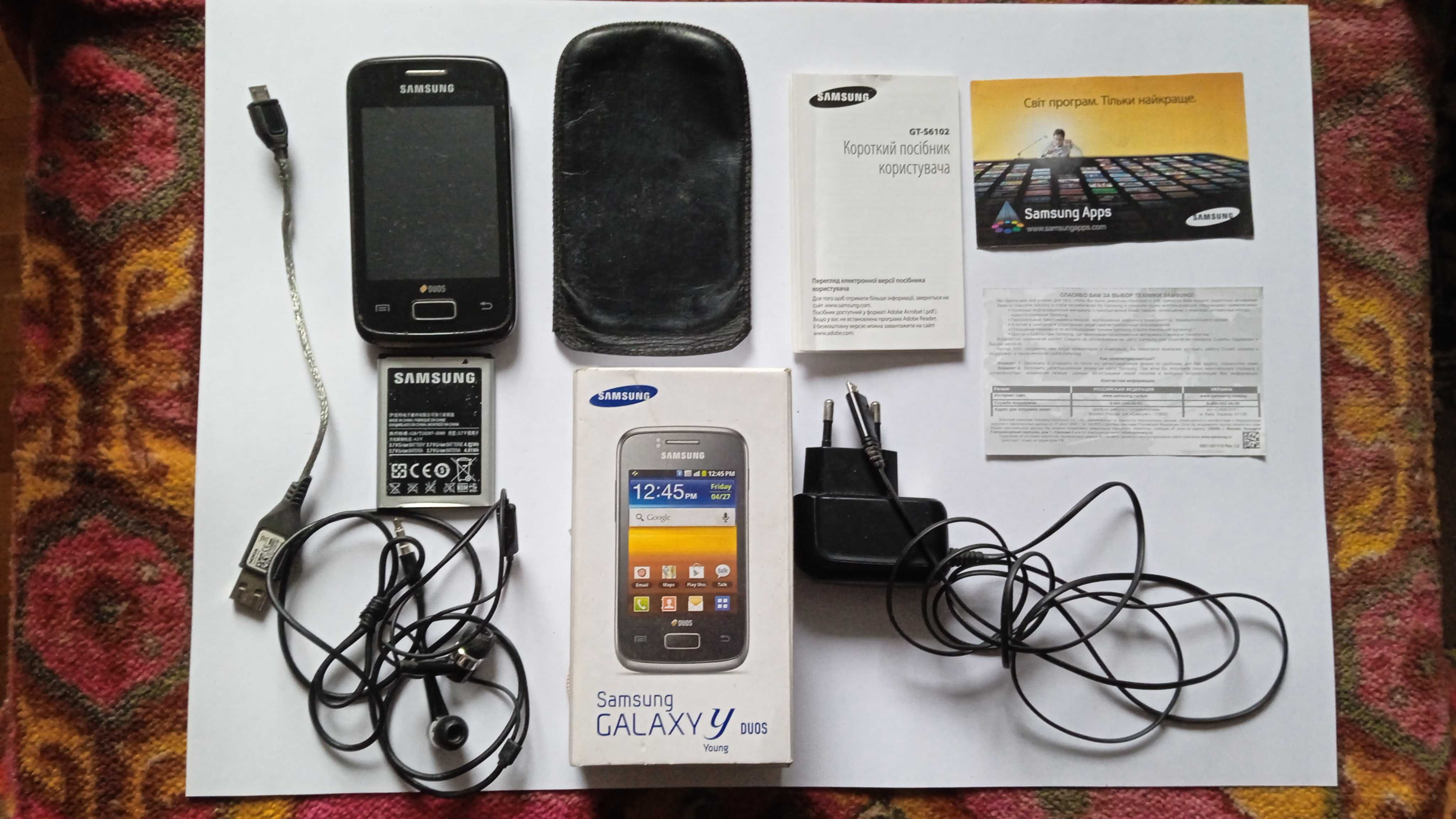 2- симный телефон SAMSUNG GT-S6102