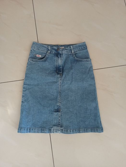 Spódniczka jeansowa s.Oliver, rozmiar 134 cm