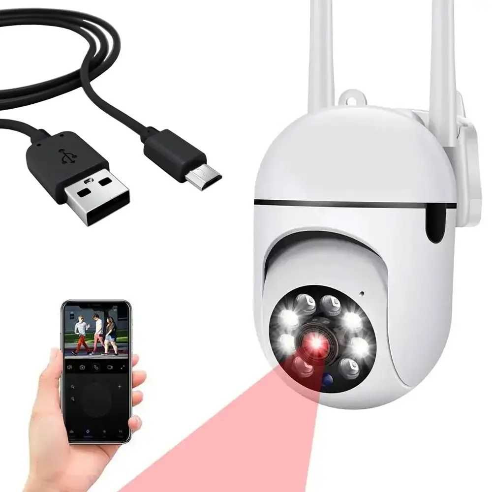 Вулична IP-камера відеоспостереження з датчиком руху NJ PRO, IP360