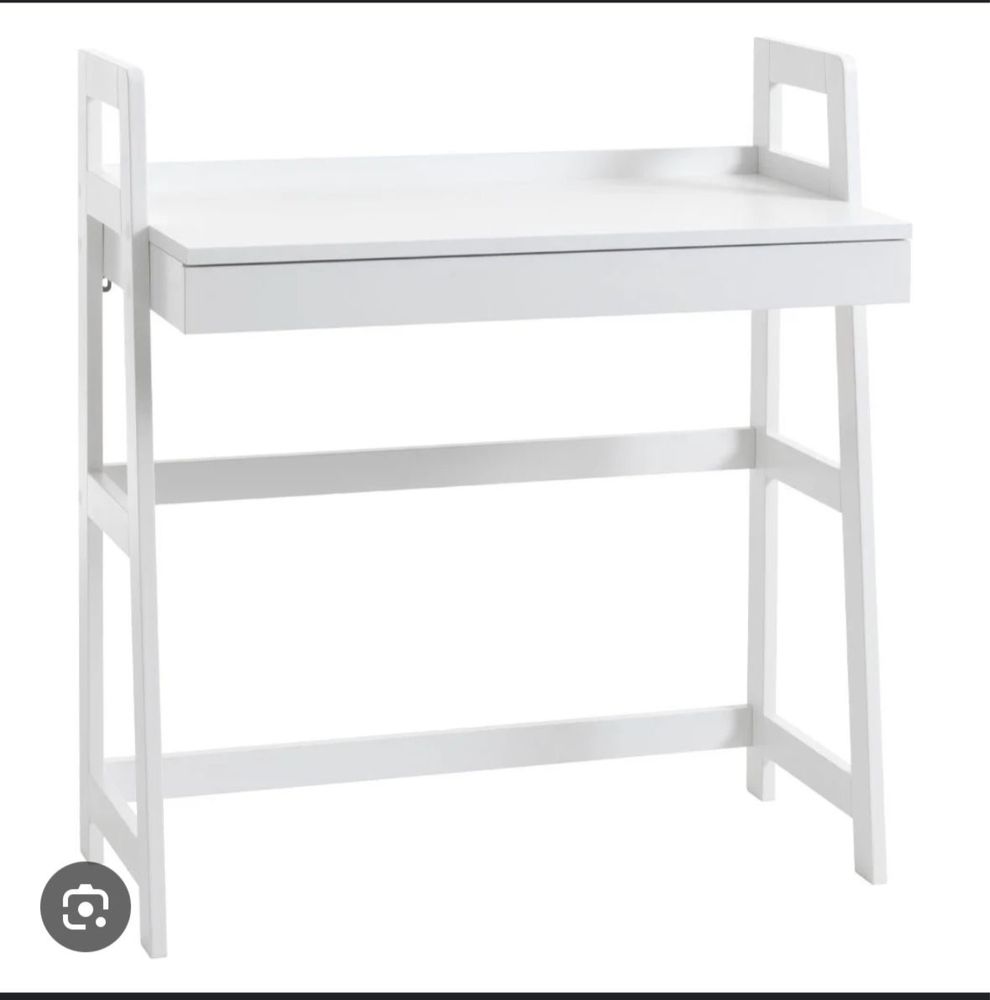 Mesa secretaria branca