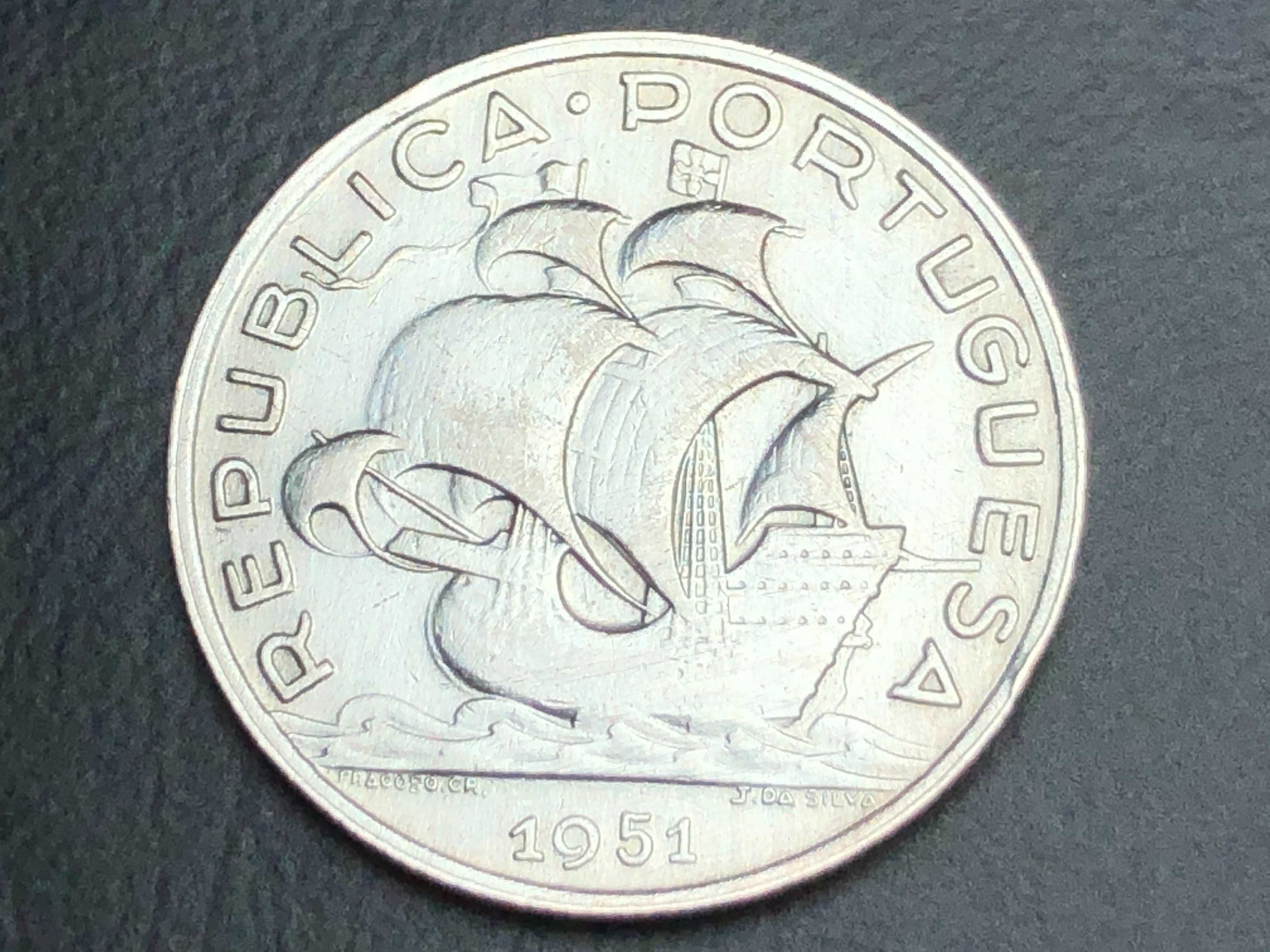 5 Escudos Prata 1951