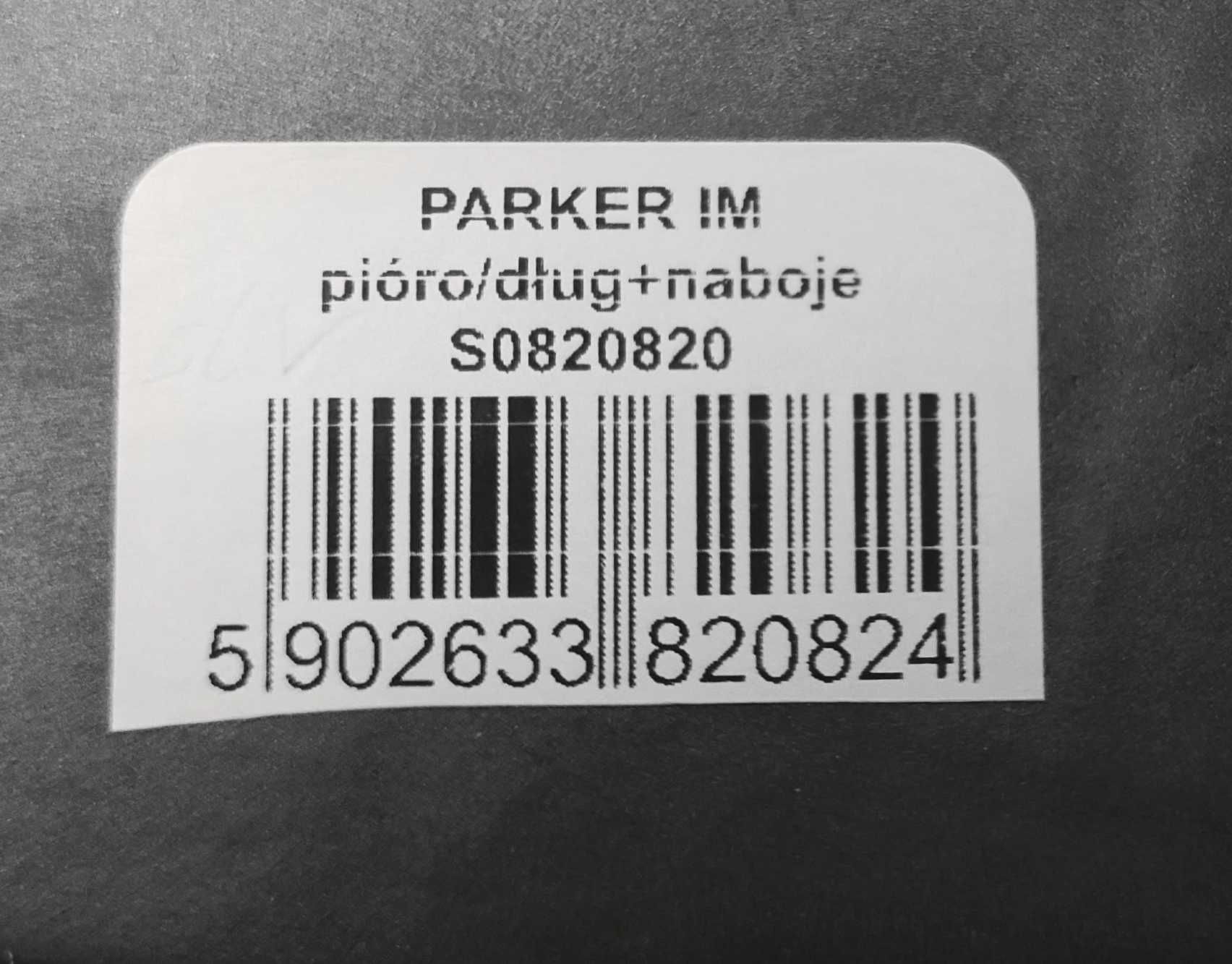 PARKER ORYGINALNY zestaw pióro długopis naboje I eleganckie pudełko