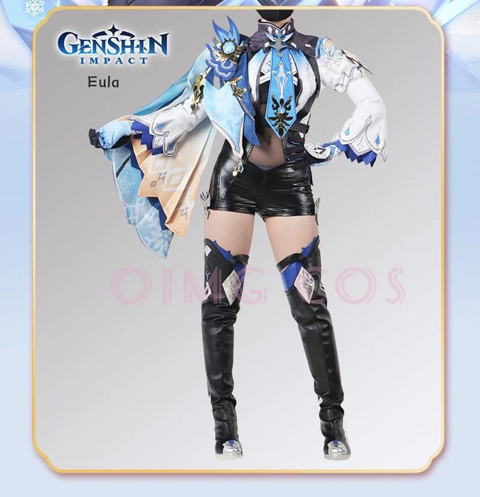 Anime Cosplay Genshin impact EULA-  XS/S