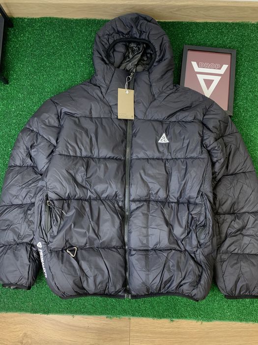 Пуховик,Куртка Nike ACG,Найк асг, чорна на зиму