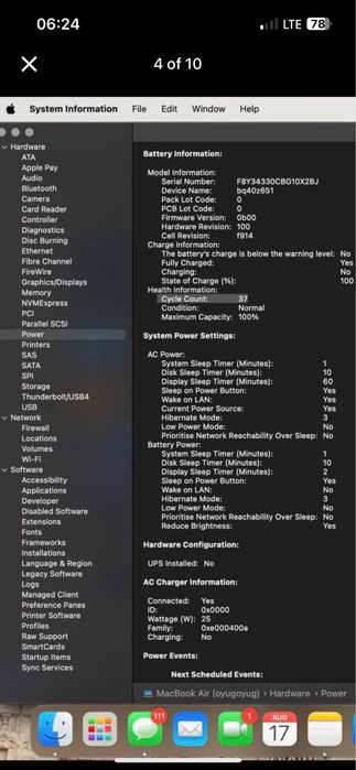 Apple Macbook Air M2 256