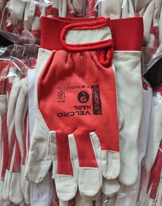 Рабочие перчатки кожаные  (Польша) размер 8.9.10.11