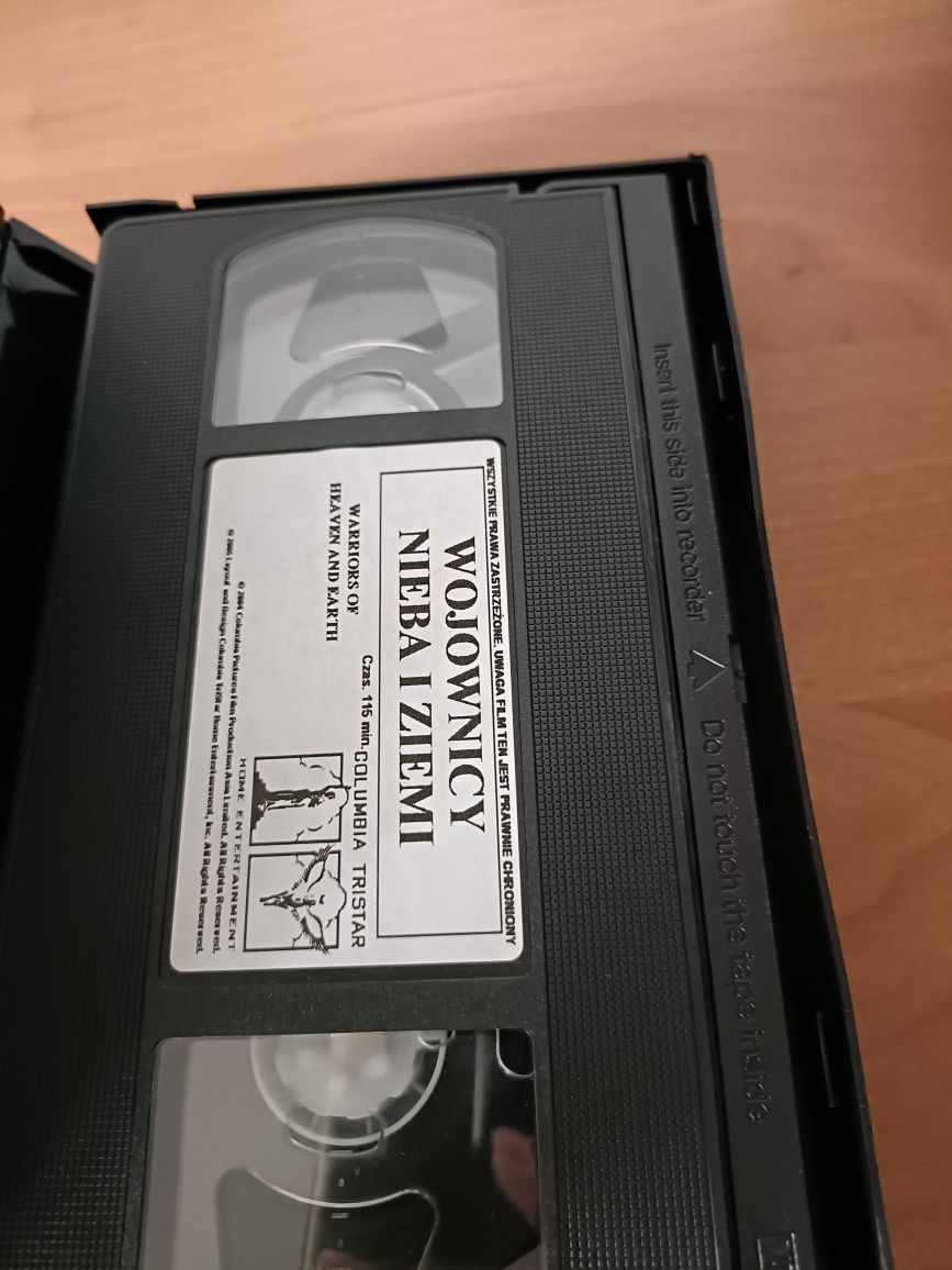 Kaseta VHS wojownicy nieba i ziemi