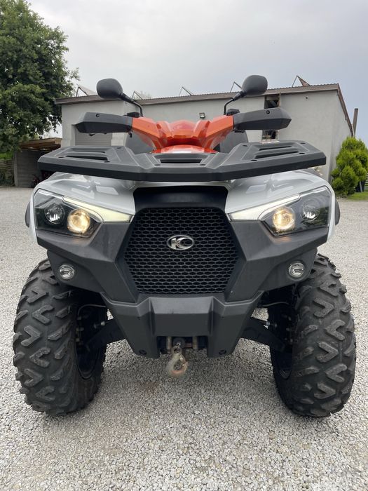 Kymco MXU 700 wspomaganie homologacja