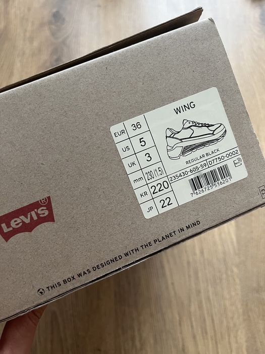 Sneakersy damskie buty Levi’s rozmiar 36 NOWE