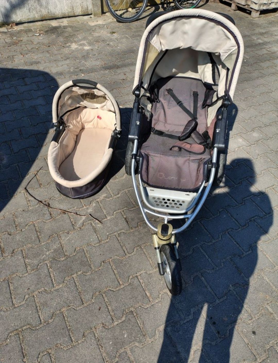 Wózek gondola spacerówka 2w1 QUINNY