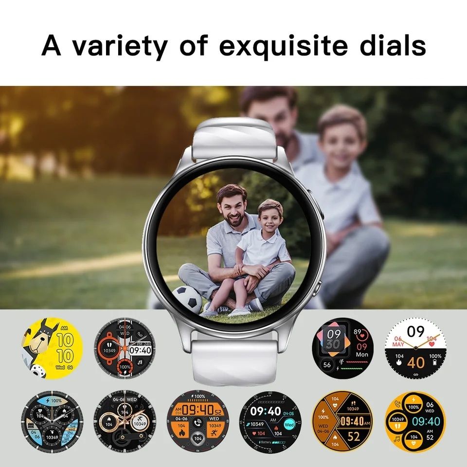 Damski zegarek, smartwatch NFC