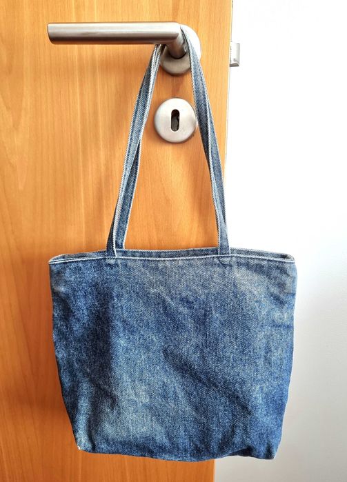 Mala vintage estilo ganga com padrão florido 100% algodão