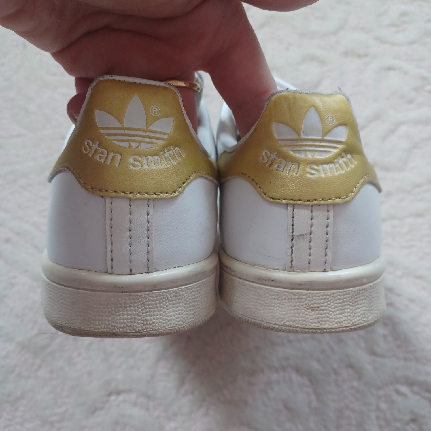 Buty Adidas Stan SMITH Ortholite skórzane 35,5/22 cm