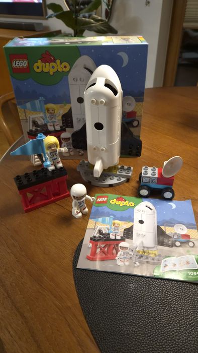 Lego Duplo 10944 start rakiety kosmicznej pudełko instrukcja stan bdb