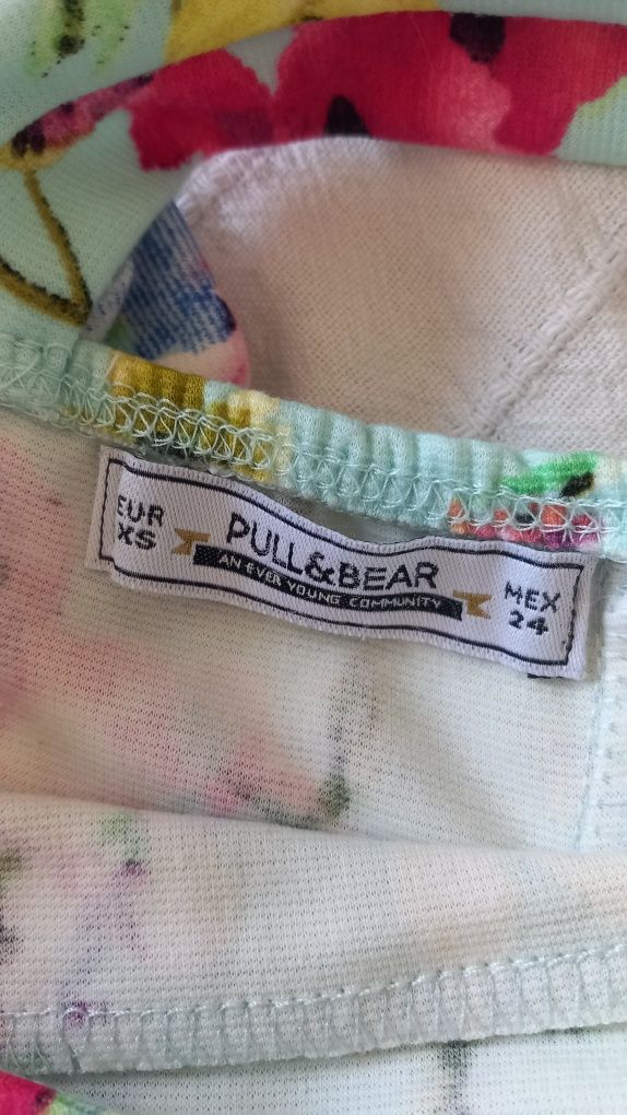 Letnia sukienka Pull & Bear wesele komunia XS 34