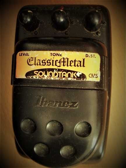 Pedal Distorção IBANEZ Classic Metal Soundtank CM5 Vintage