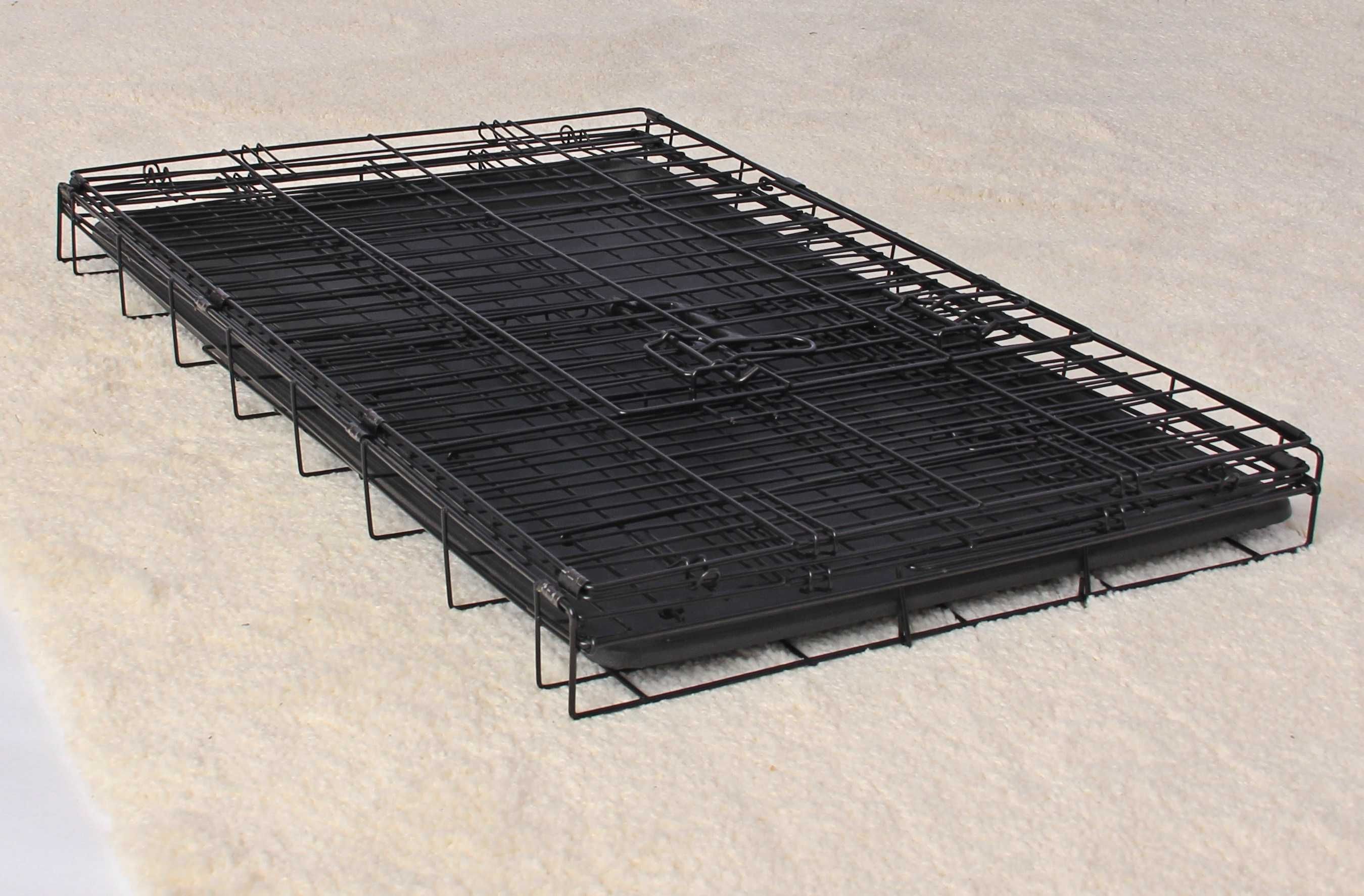 Kenelowa KLATKA dla Psa L Duży Kojec 90x63x58 Transporter Metalowa