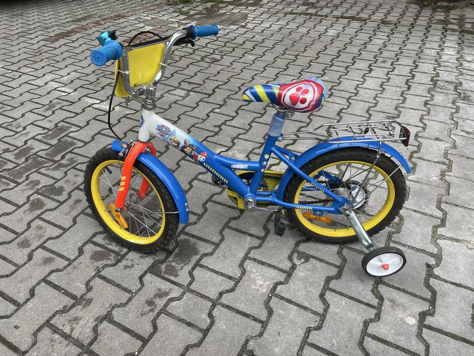 Дитячий велосипед Paw patrol щенячий патруль.