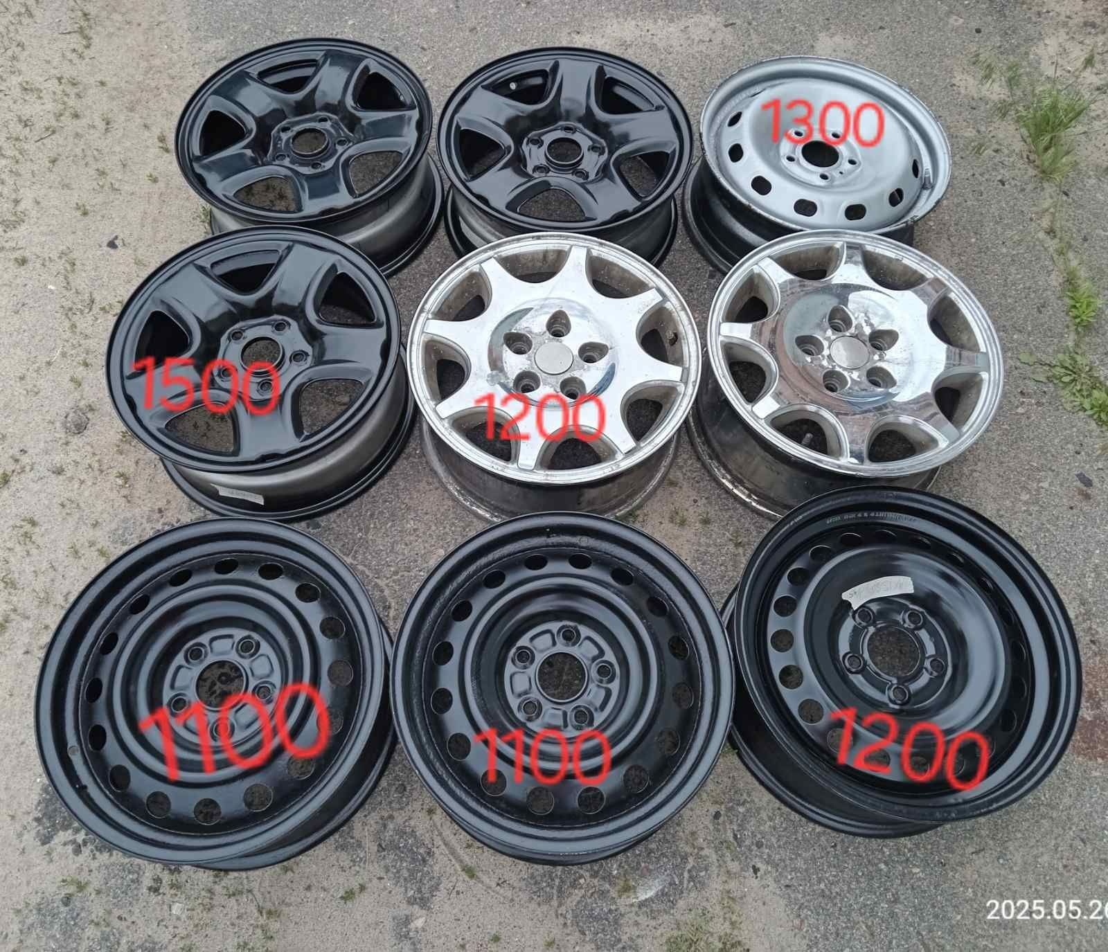 Диск поштучно запаска R16 5x114.3 Renault Mazda Toyota Suzuki Nissan