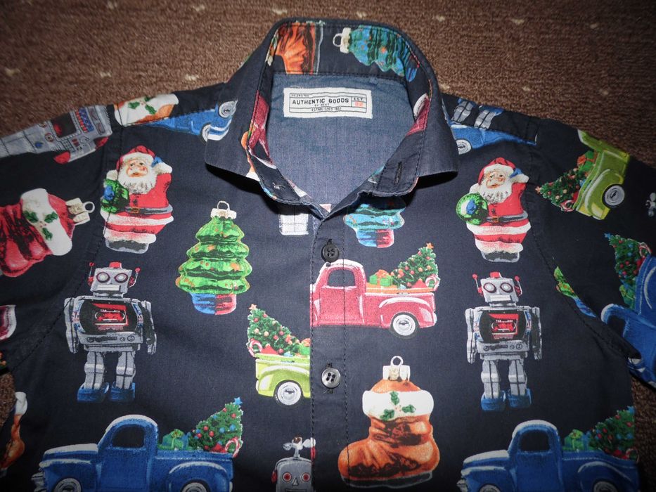 Новогодняя рубашка тениска Next 4 года