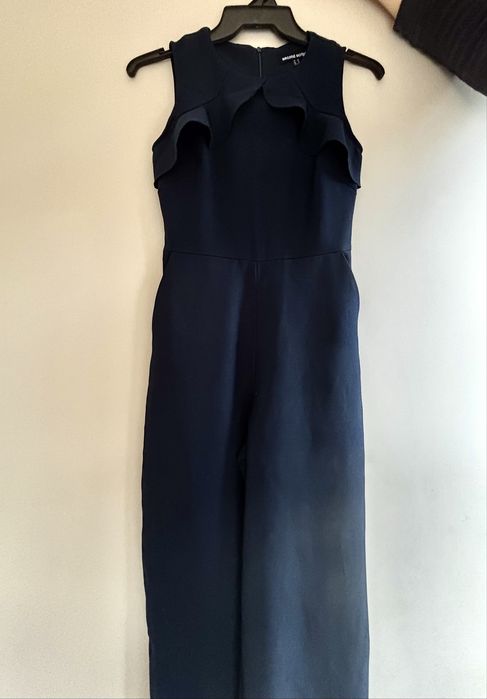 Комбінезон вечірній синій, темно-синій