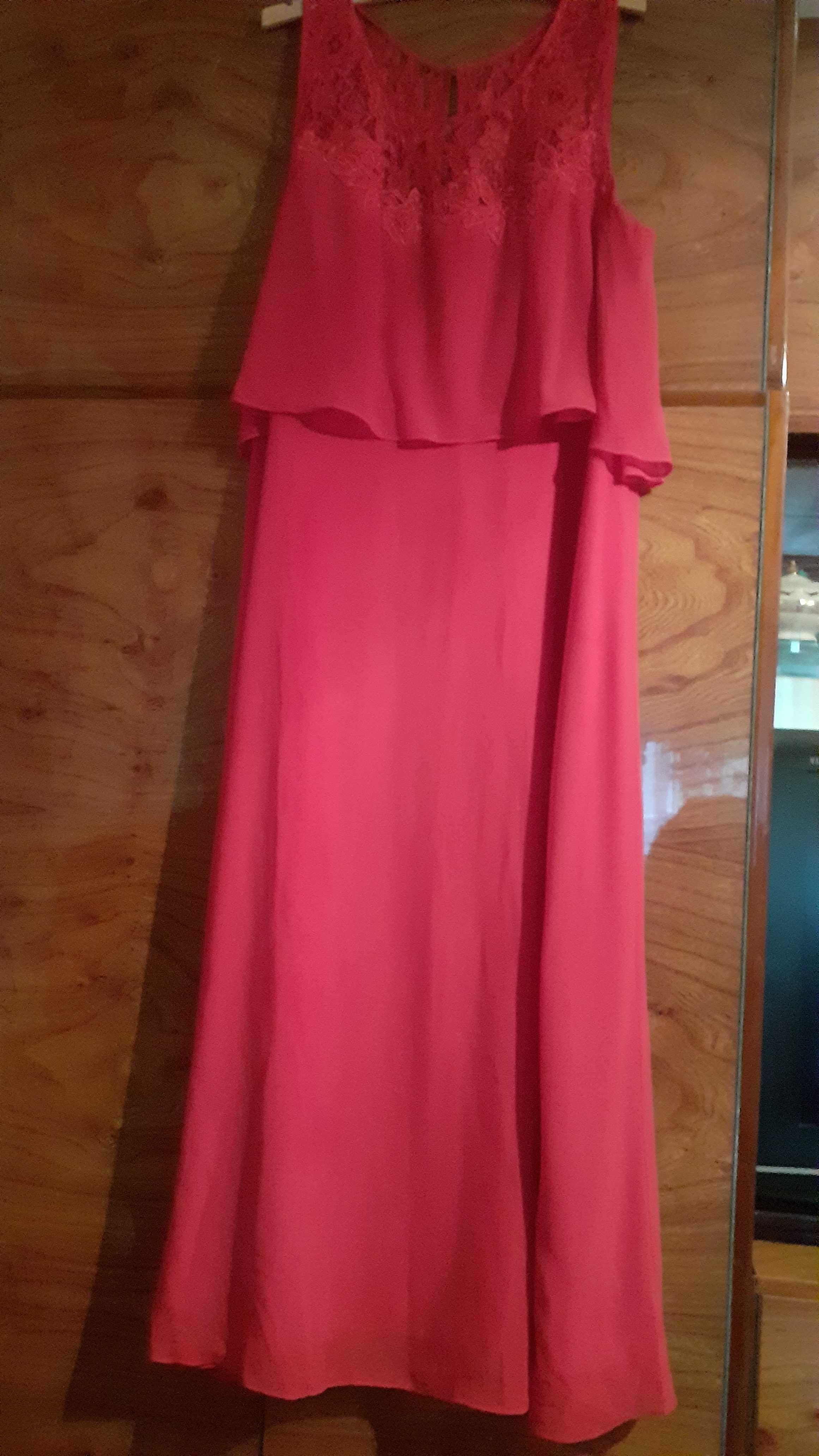 Sukienka -długa-maxi-Suknia plus size 46/ 48