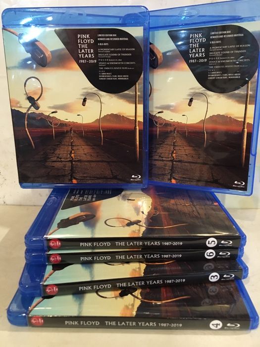 Pink Floyd - The Later Years 1987-2019/2019/БП/6 x Blu-Ray