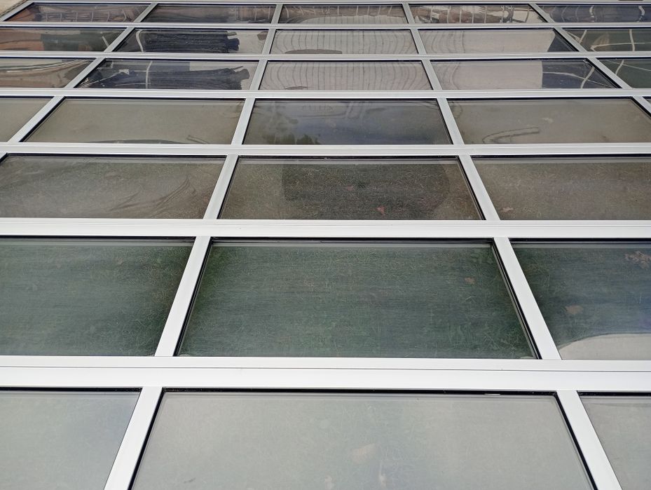 Brama 500x450 segmentowa garażowa panelowa aluminiowa przemysłowa