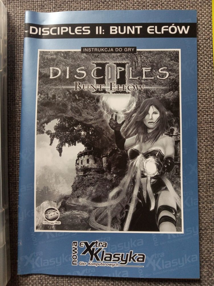 Gra Disciples II Bunt Elfów Extra klasyka CD Projekt  DVD PC