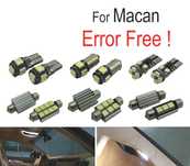KIT COMPLETO 10 LAMPADAS LED INTERIOR PARA PORSCHE MACAN S TURBO 14-