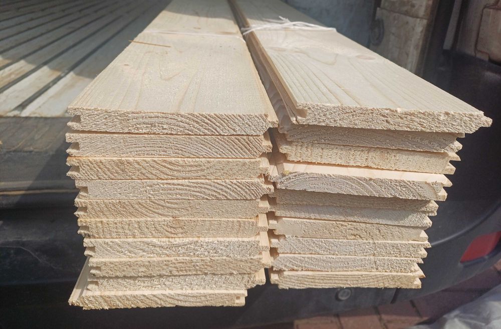 Deska tarasowa podłogowa elewacyjna półbal podbitka boazeria szalówka