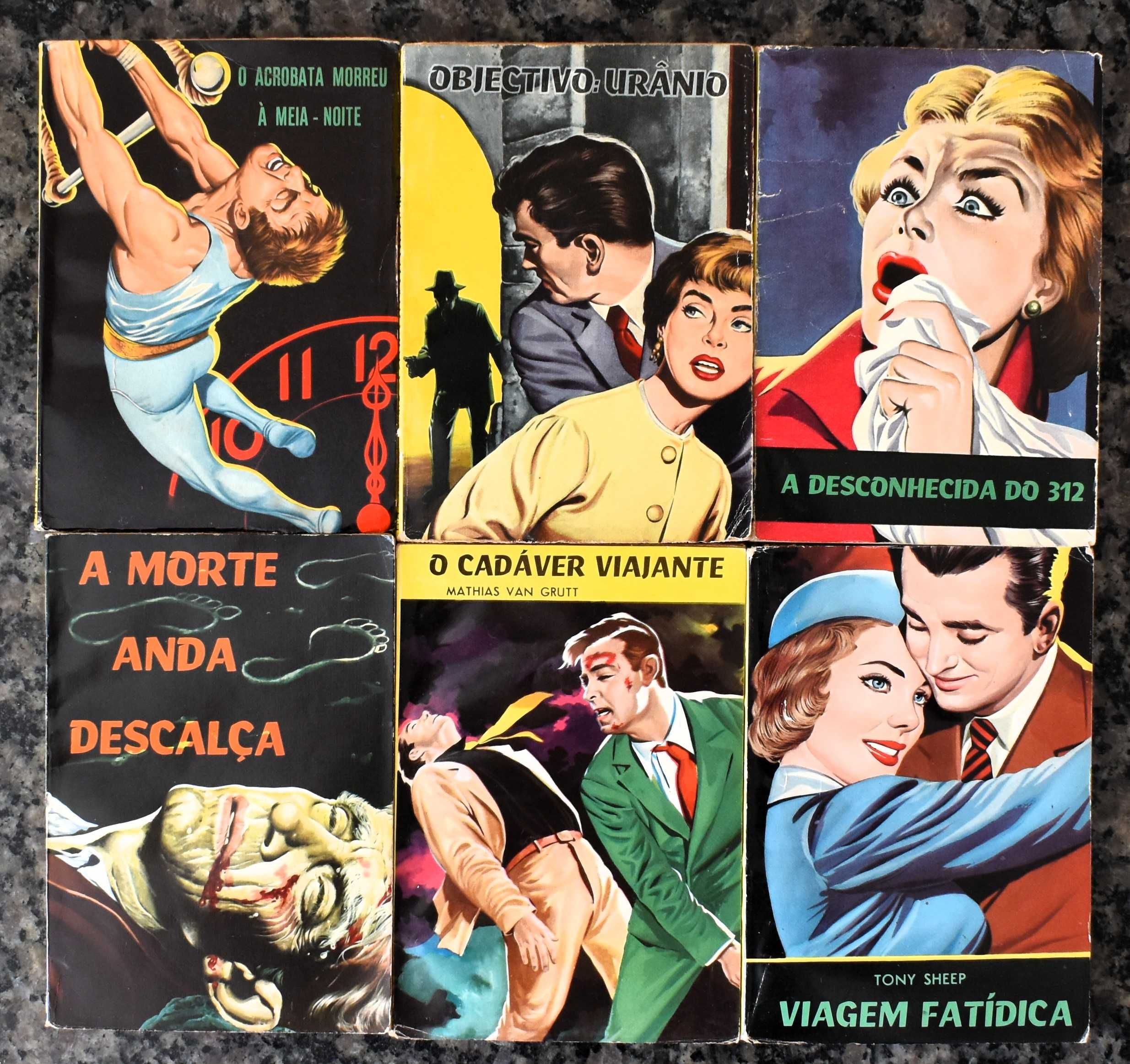 Lote de 35 livros "Colecção Negra" (Antiga/Vintage)