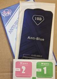 Hartowane szkło Anti-Blue Full Glue do Iphone 14 Pro