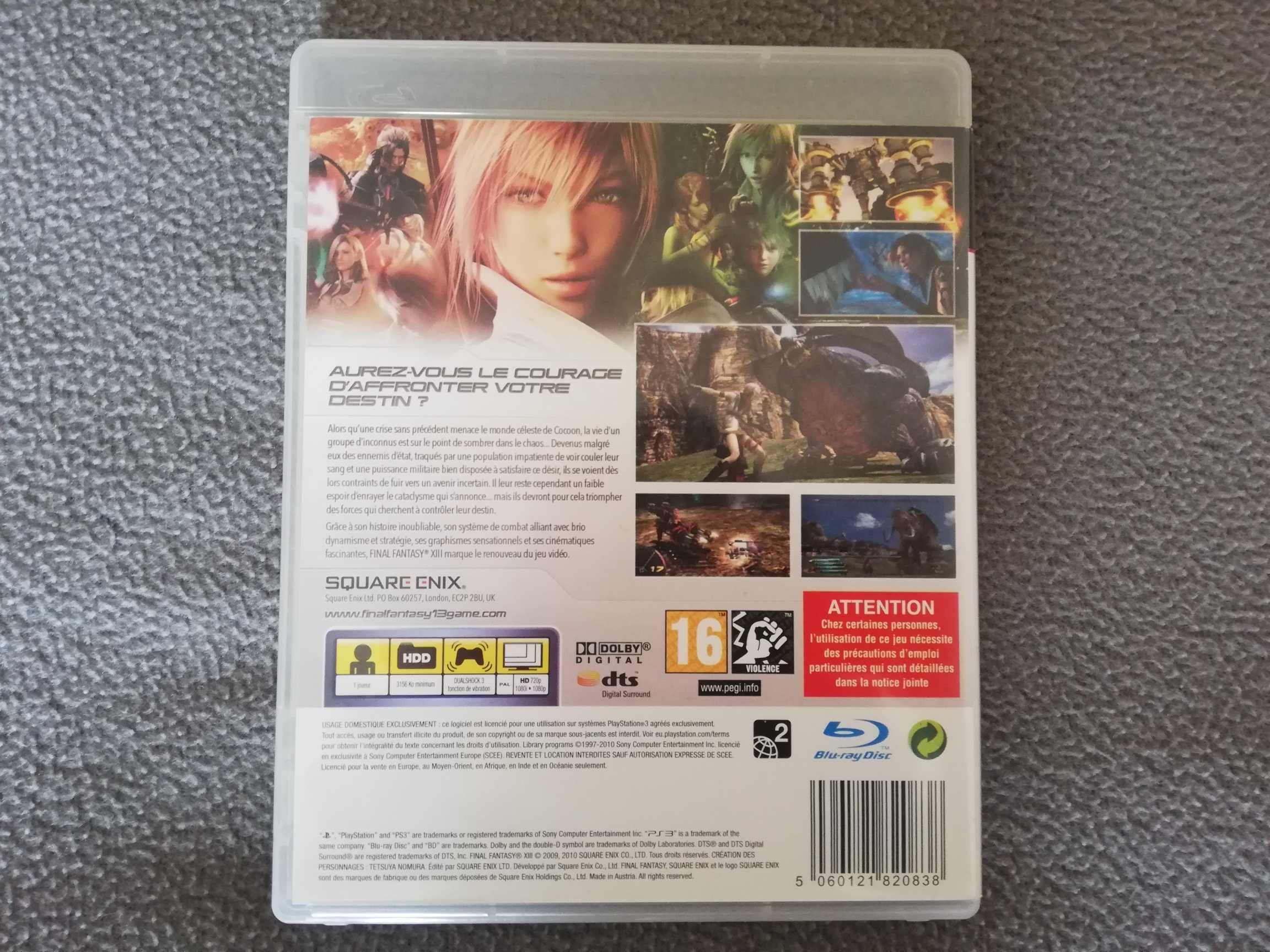 Final Fantasy XIII [PS3] - Completo (Francês)