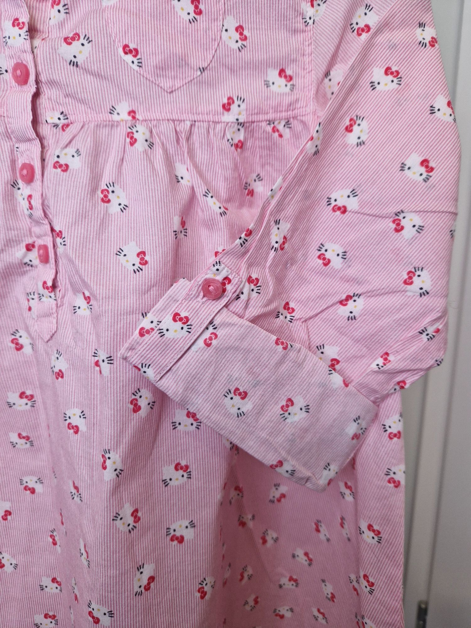 H&M Koszula 7-8 Lat różowa Hello Kitty 128