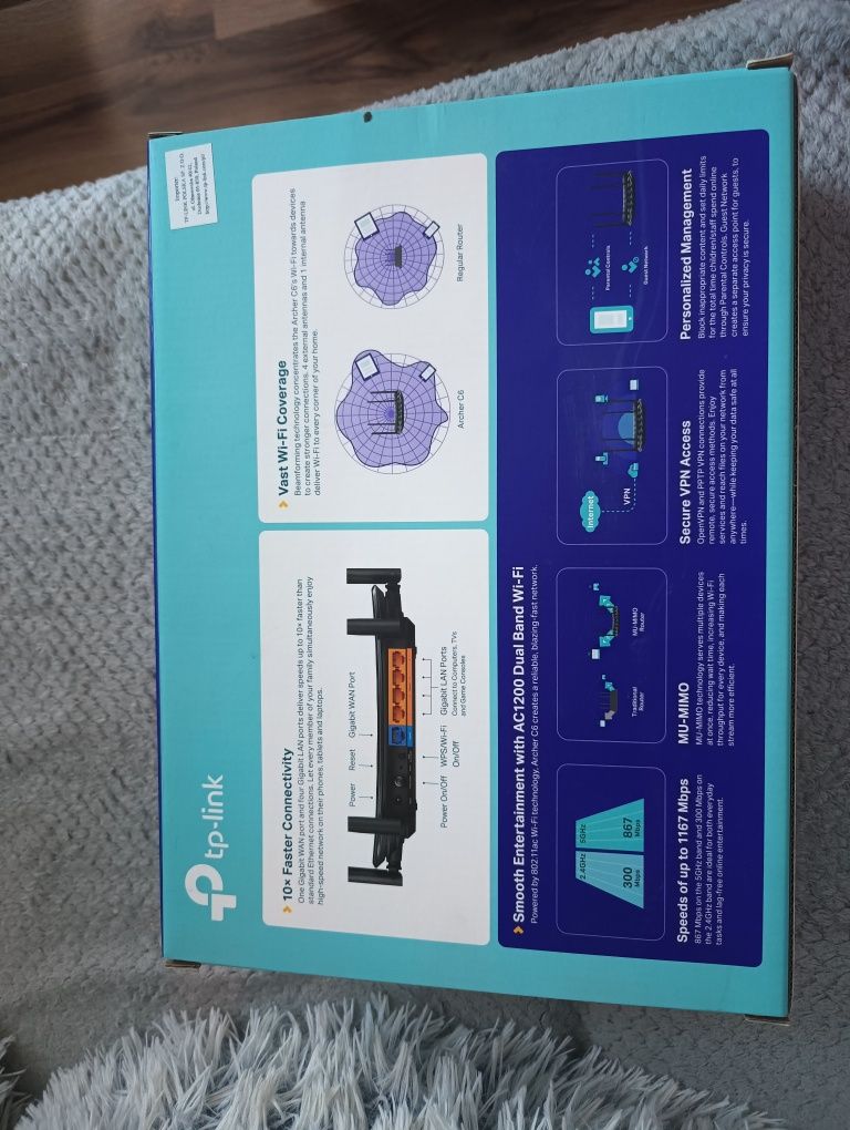 Router wifi TP-Link AC1200