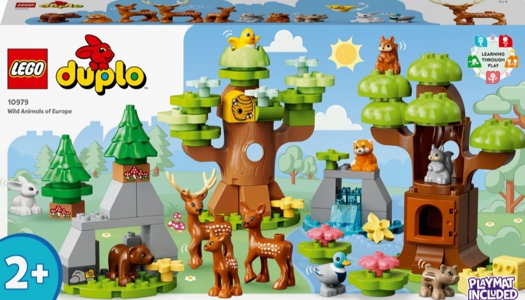 LEGO Duplo 10979 Dzikie zwierzęta Europy nowe