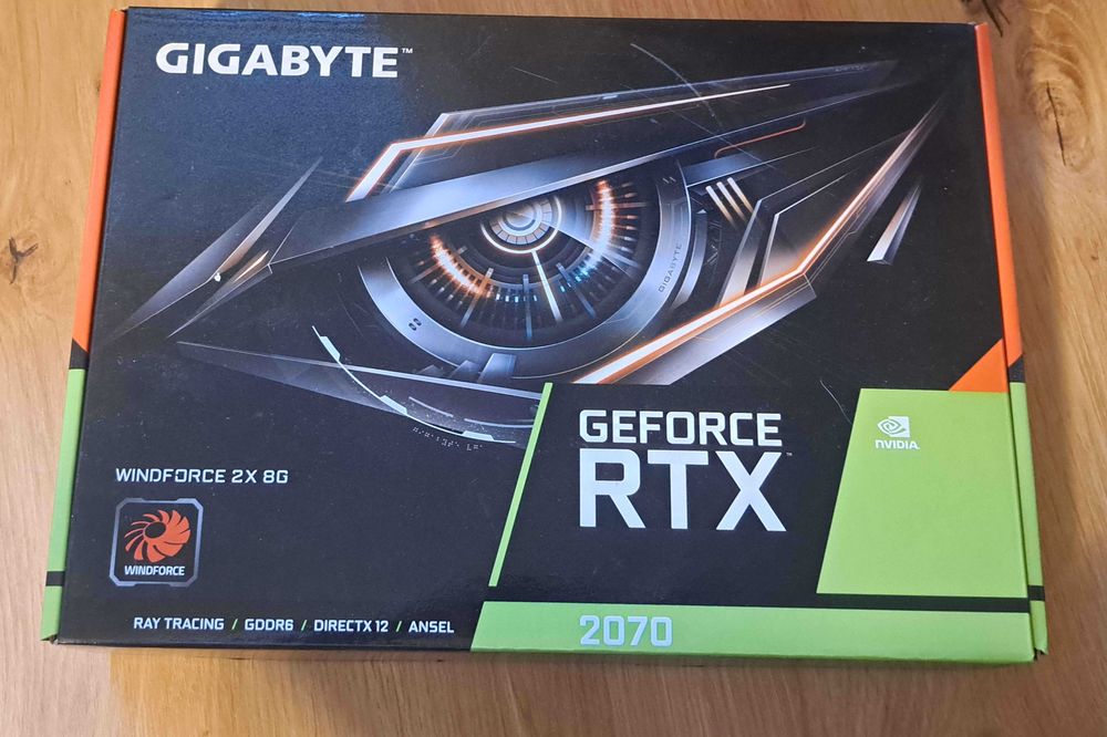 Gigabyte GeForce RTX 2070 Windforce 2X 8GB GDDR6