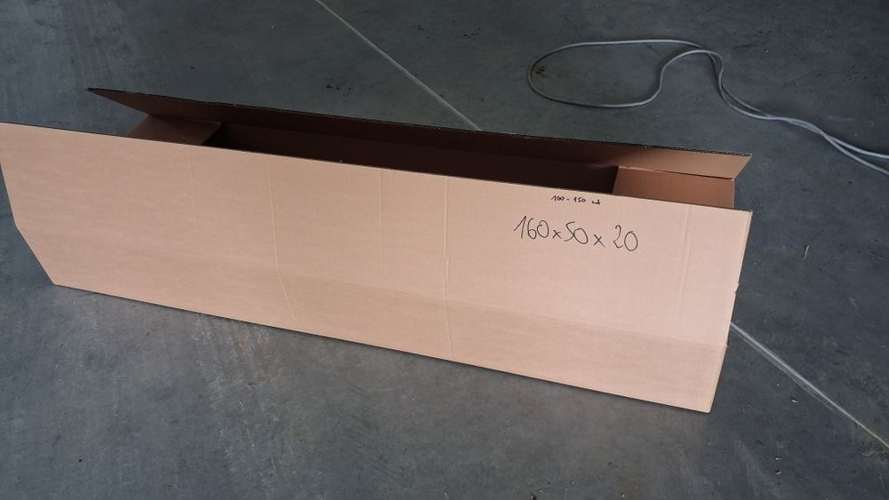 Karton pudełko 140x47x28 i 160x50x20
