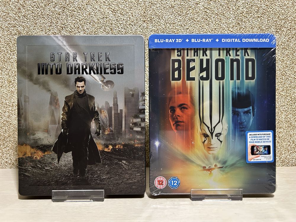 Steelbook Blu-ray Трилогии / Стартрек / Люди Икс.