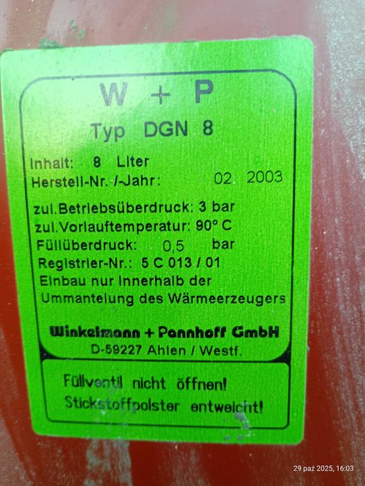 Piec gazowy dwufunkcyjny