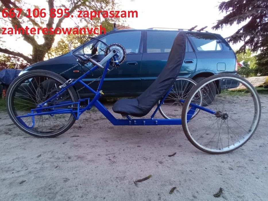 Handbike rower napęd ręczny