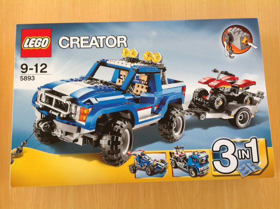 Lego Creator / Racers / World Racers / City (2006 a 2010) - NOVOS