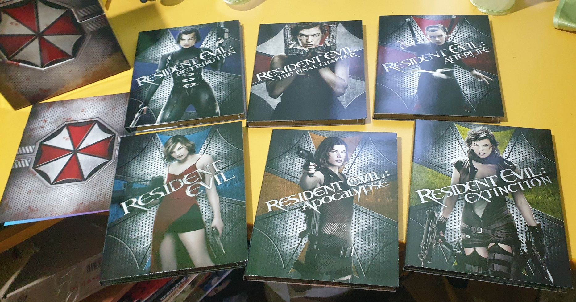 Blu ray 4K Resident Evil: The Complete Collection 4K  blu ray