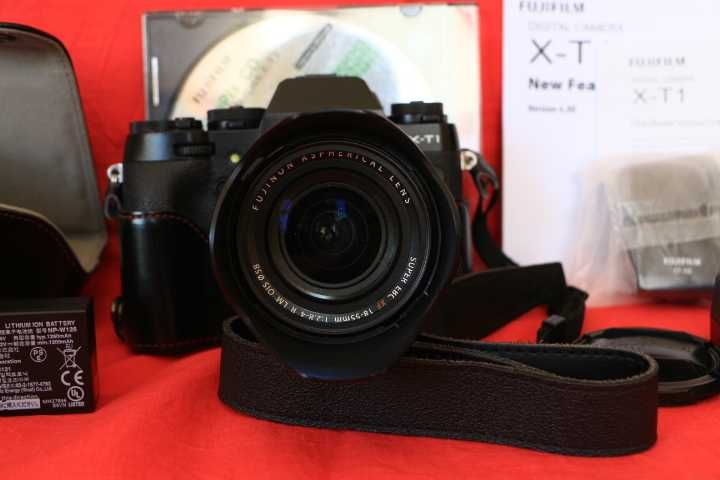 Беззеркалка-легенда Fujifilm XT-1 плюс Fujinon 18-55 2.8-4