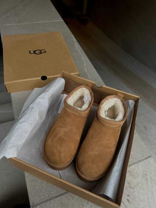 Угги/Угг/Уггі/Уги/Угі/UGG Australia Ultra Mini Platform Chestnut