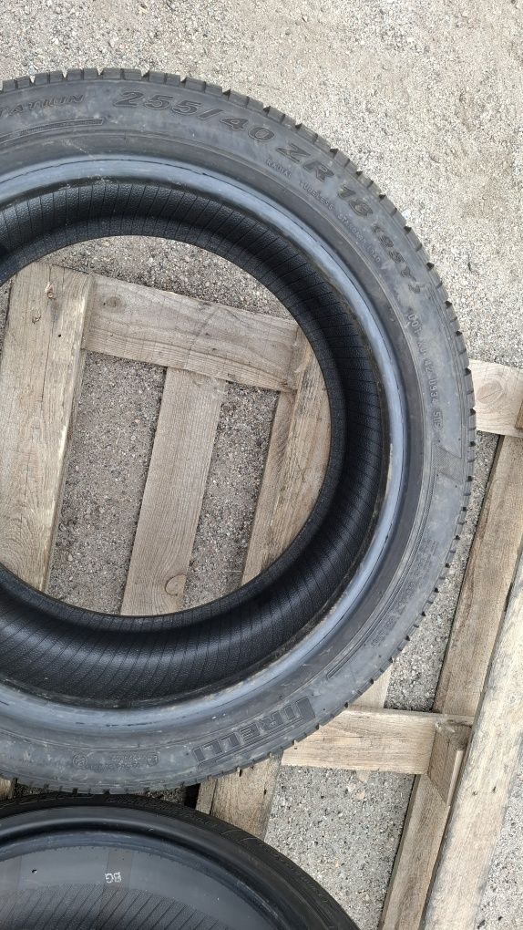 2шт 255 40 18 Pirelli пара шины б.у резина склад шиномонтаж